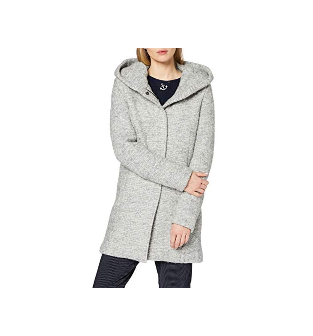 Product Only Onlsedona Boucle Wool Coat Otw Noos Abrigo, Gris