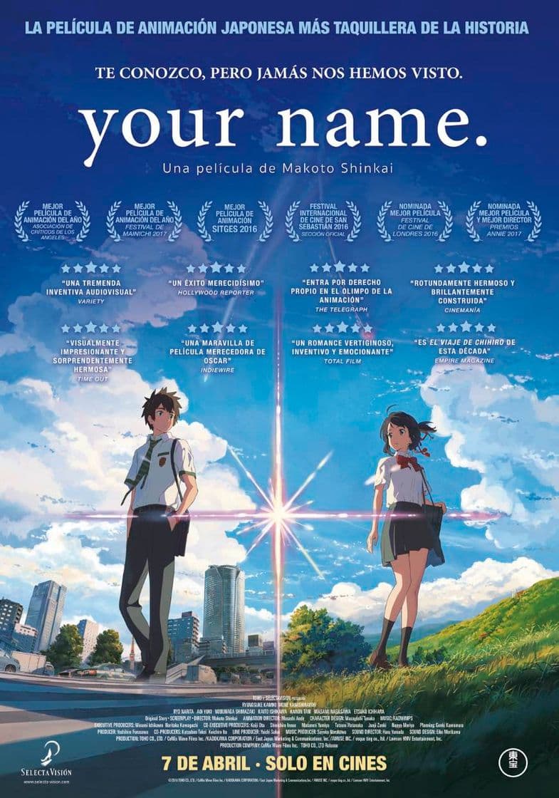 Película Your Name (Subtitulada) - Trailer - YouTube