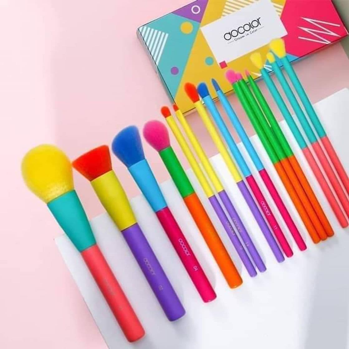 Producto Dream of Color - 15 Pieces Colourful Makeup Brush Set