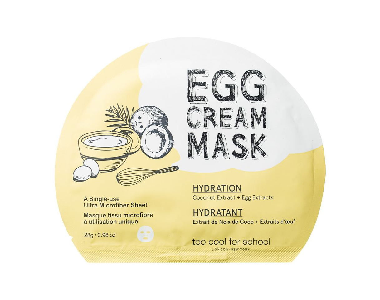 Producto Too Cool For School Egg Cream Mask Hydration Set