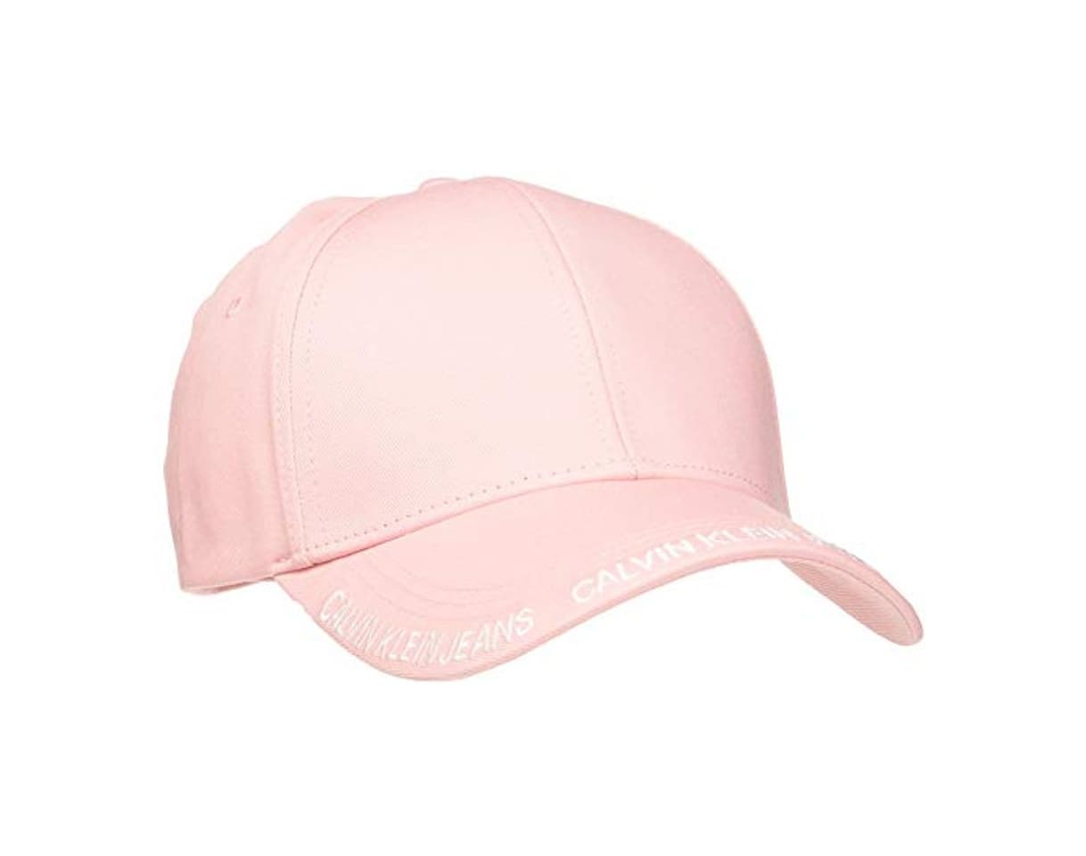 Fashion Calvin Klein Ckj Visor Logo Cap W Gorra de béisbol, Rosa