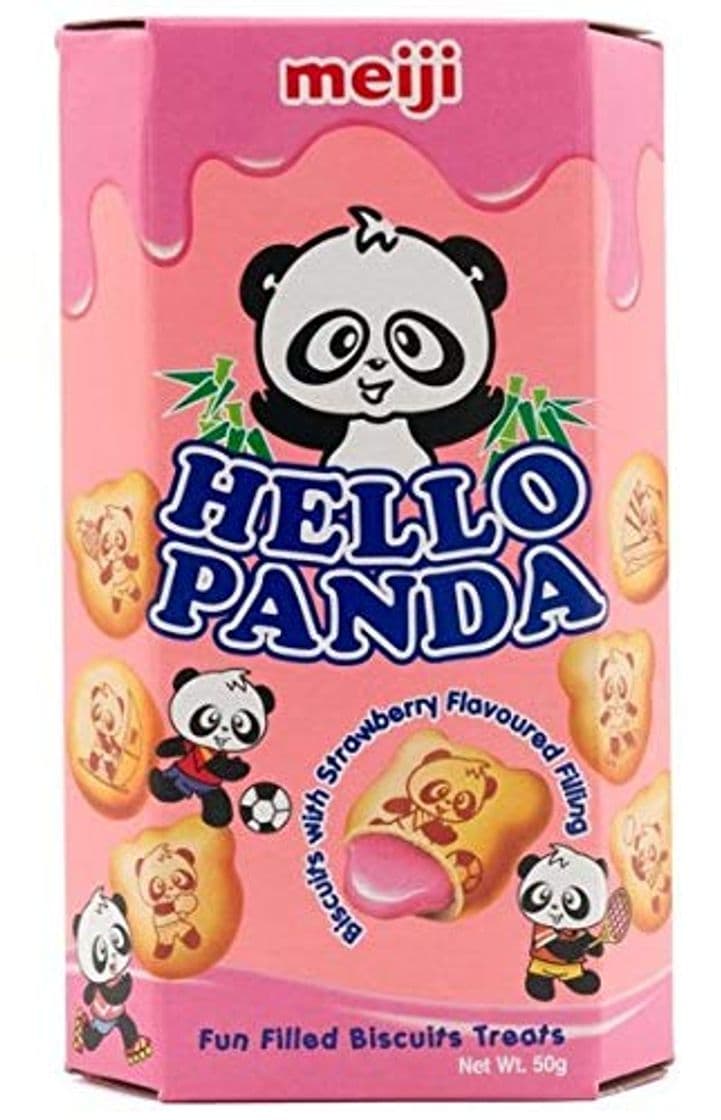 Lugar Snack Galletas de Fresa Kawaii Hello Panda