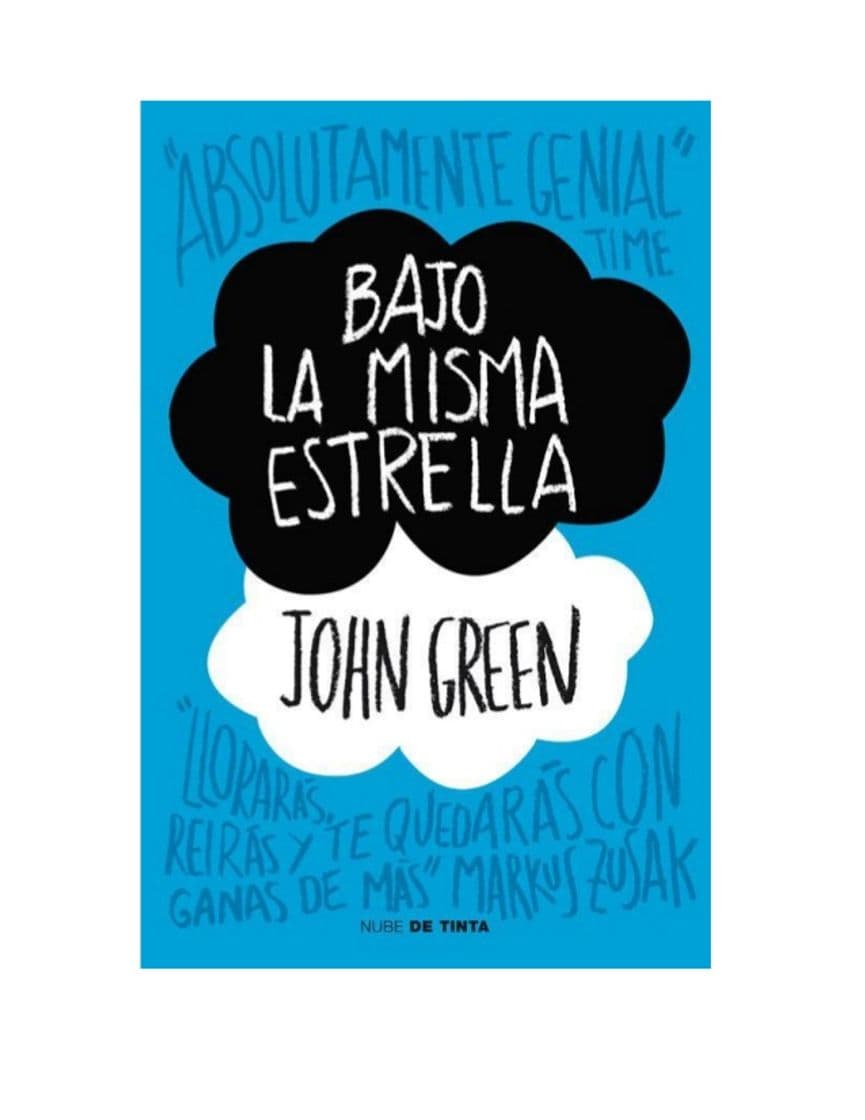 Libro Bajo la misma estrella