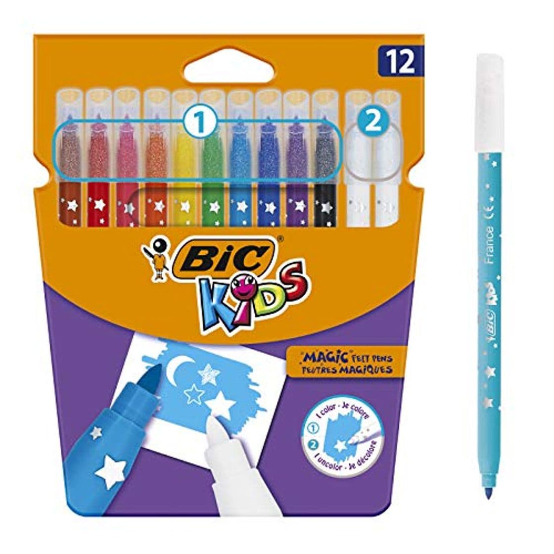 Product BIC Kids Colour & Erase Magic Rotuladores - Colores Surtidos