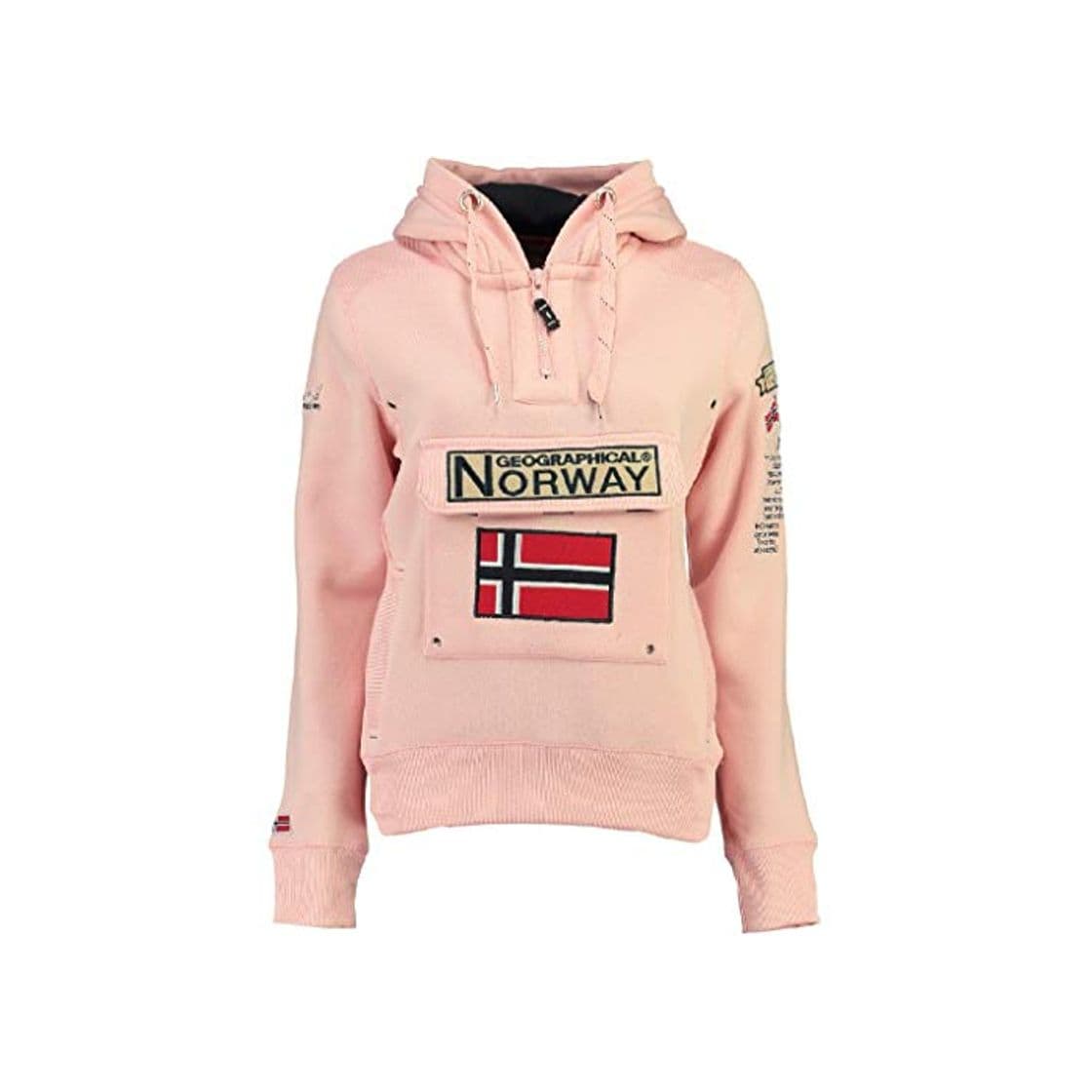 Producto Geographical Norway Sudadera Mujer GYMCLASS B Rosa Claro S