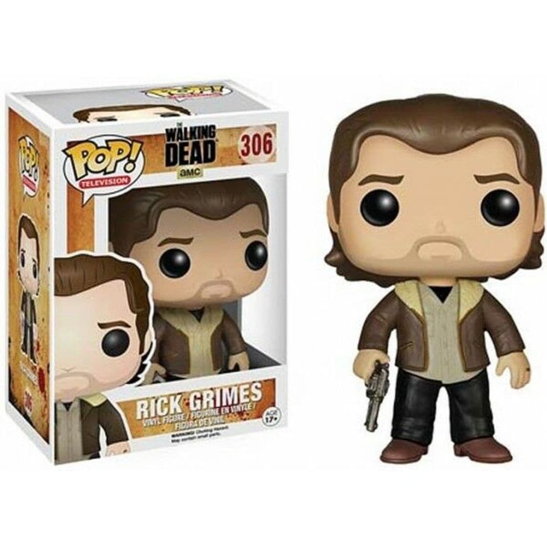 Game Funko Pop! - Vinyl: The Walking Dead: Season 5 Rick Grimes