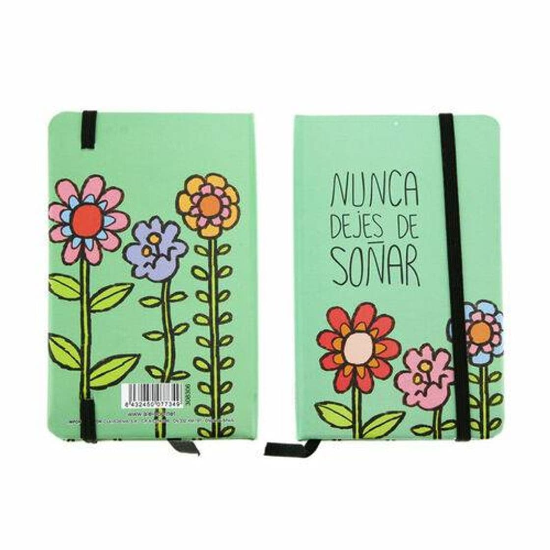 Moda Libreta NUNCA DEJES DE SOÑAR 9x14