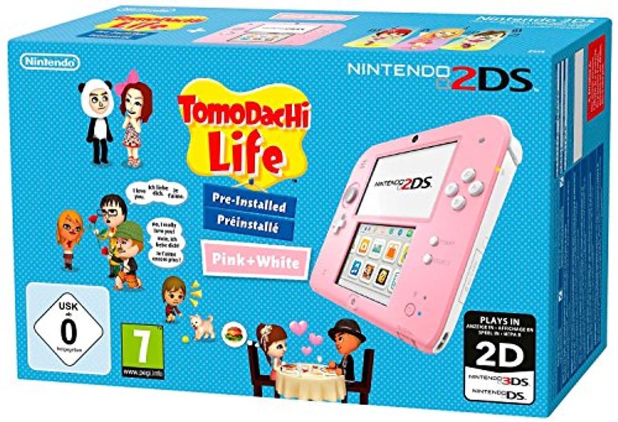 Product Nintendo 2Ds: Console Rosa/Bianco