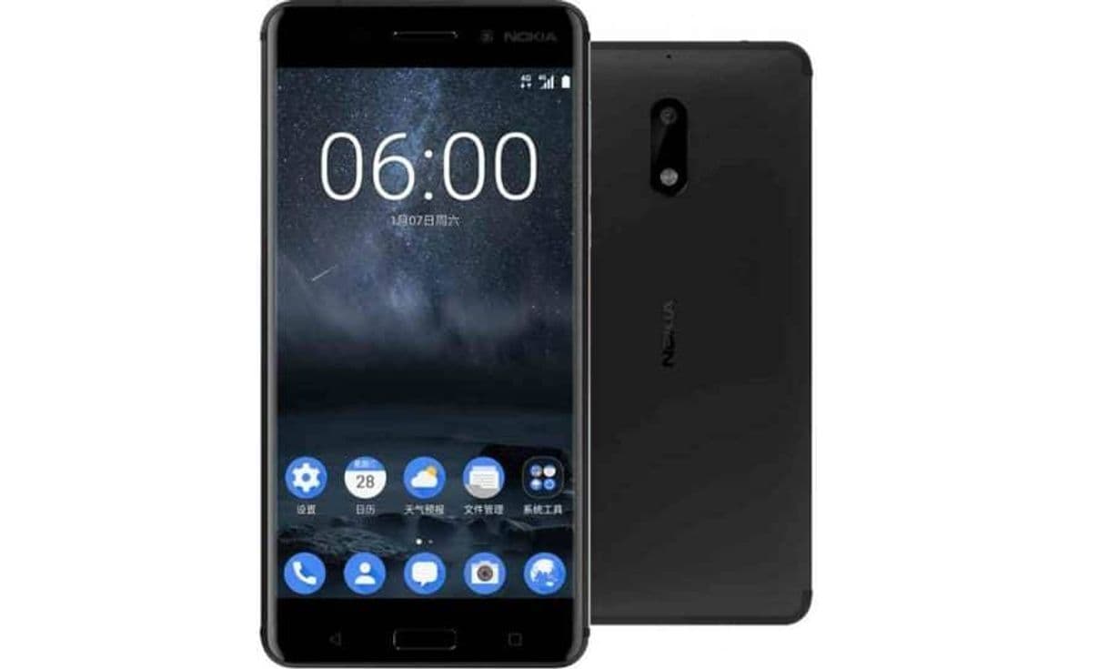 Electronic Nokia 8 Sirocco 4G 128GB Negro - Smartphone