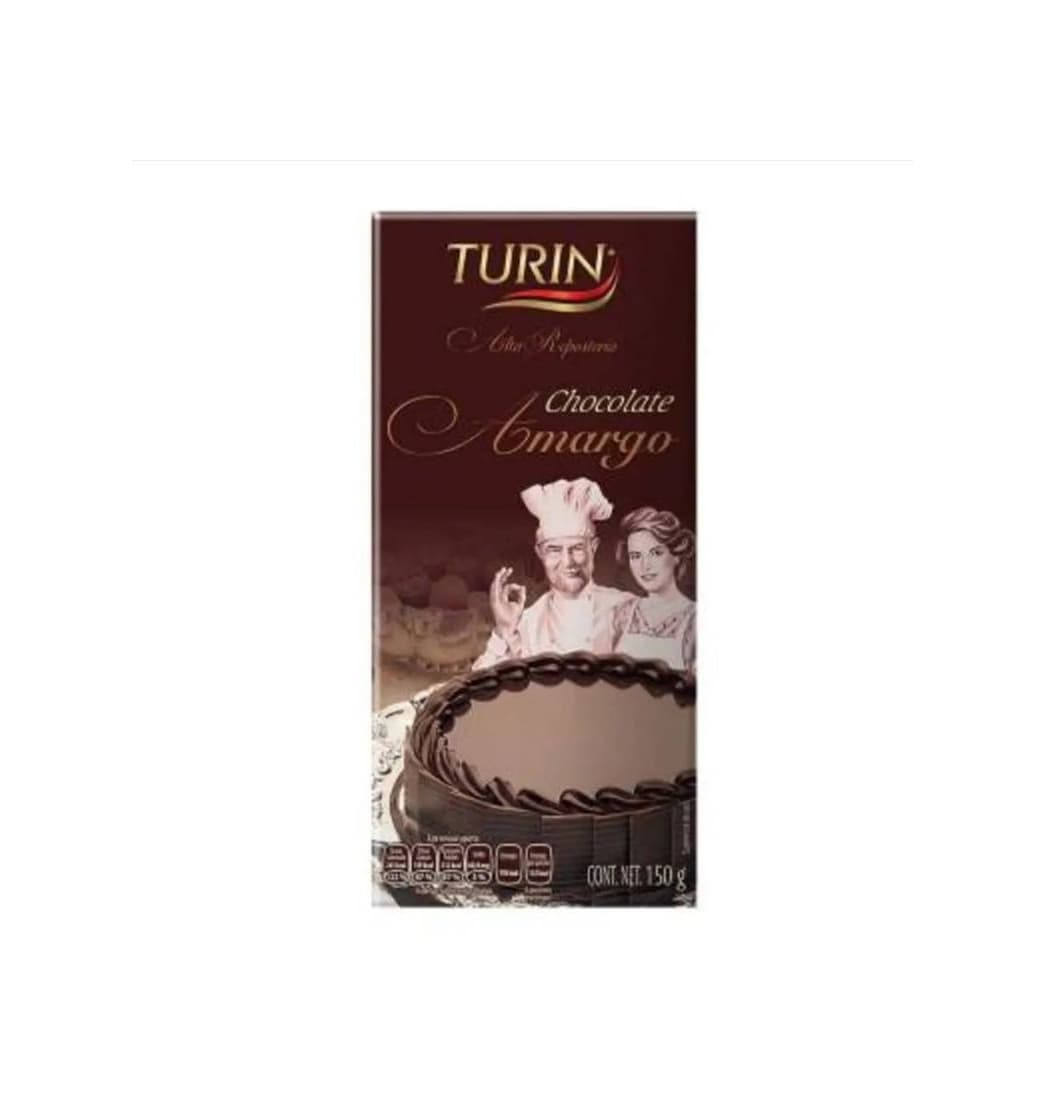 Product Chocolate amargo Turín alta repostería 150g