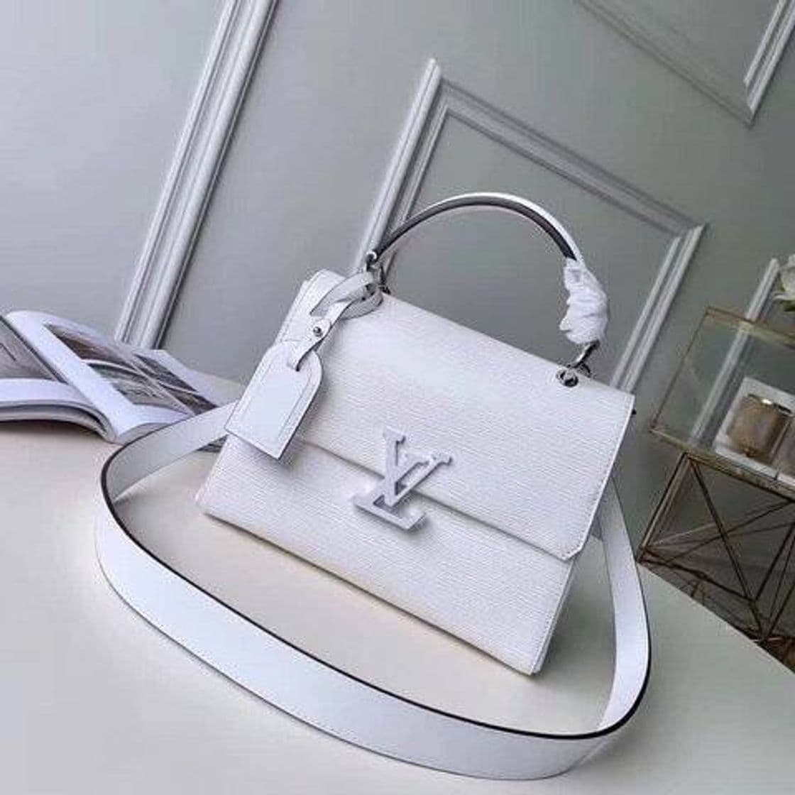 Fashion Bolso LV blanco