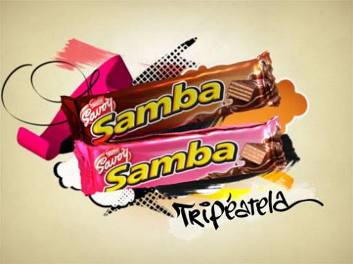 Product Samba galleta rellena cubierta con chocolate