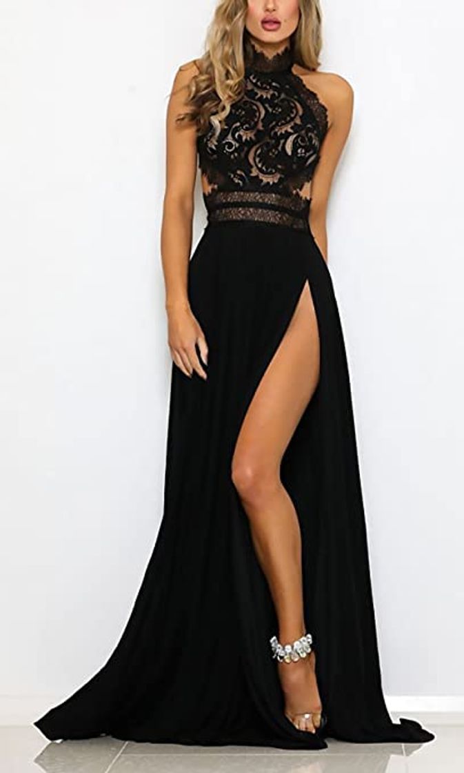 Fashion Mujer Vestidos De Fiesta Largos De Noche Elegantes Transparentes Ropa Dama Moderno