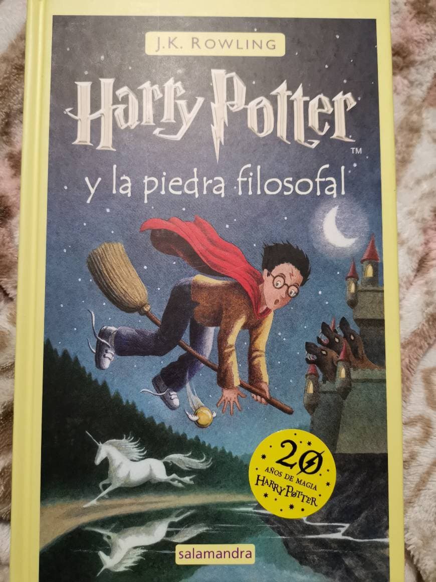 Libro Harry Potter y la Piedra filosofal