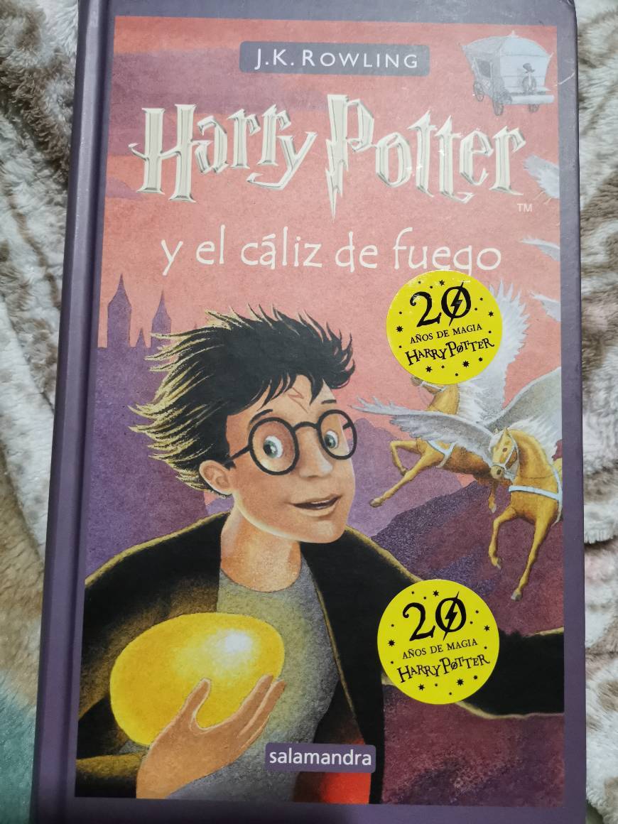 Libro Harry Potter y el cáliz de fuego