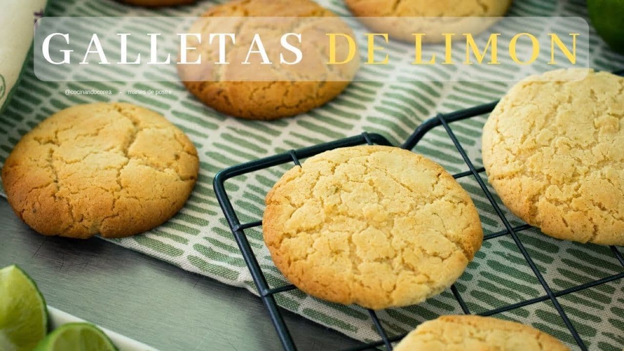 Moda 🍋 GALLETAS DE LIMÓN 🍪