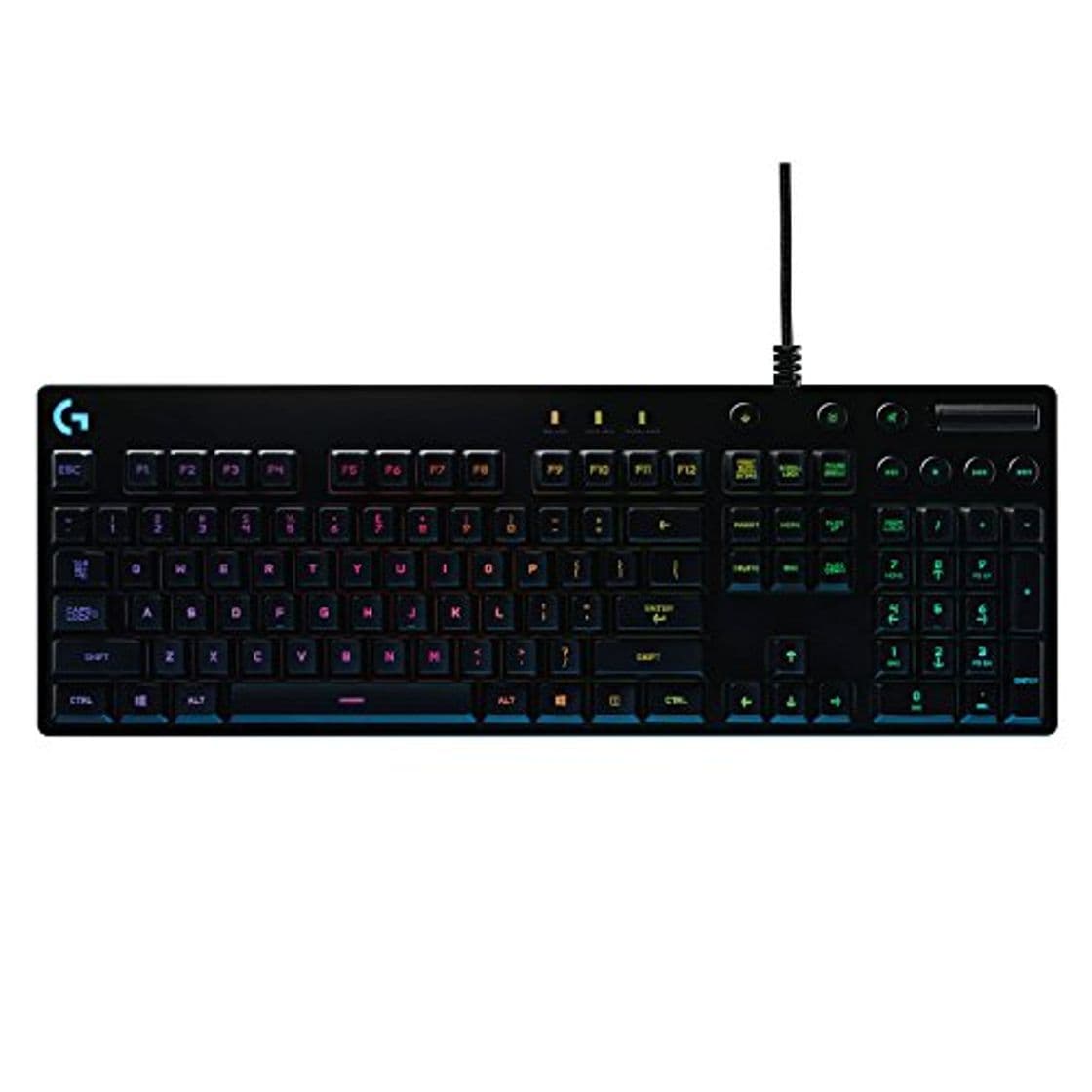 Electrónica Logitech G810 - Teclado mecánico RGB para Gaming Orion Spark