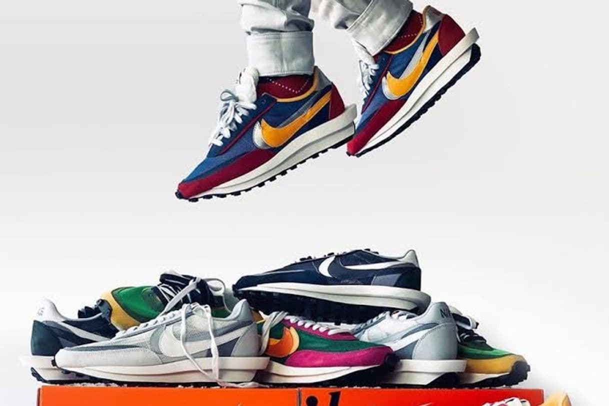 Moda Sneakers UOMO NIKE LDWAFFLE/SACAI BV0073.301