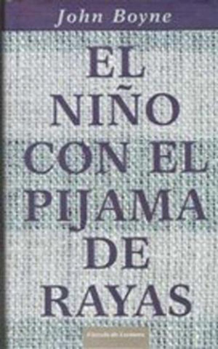 Libro El niño con el pijama de rayas