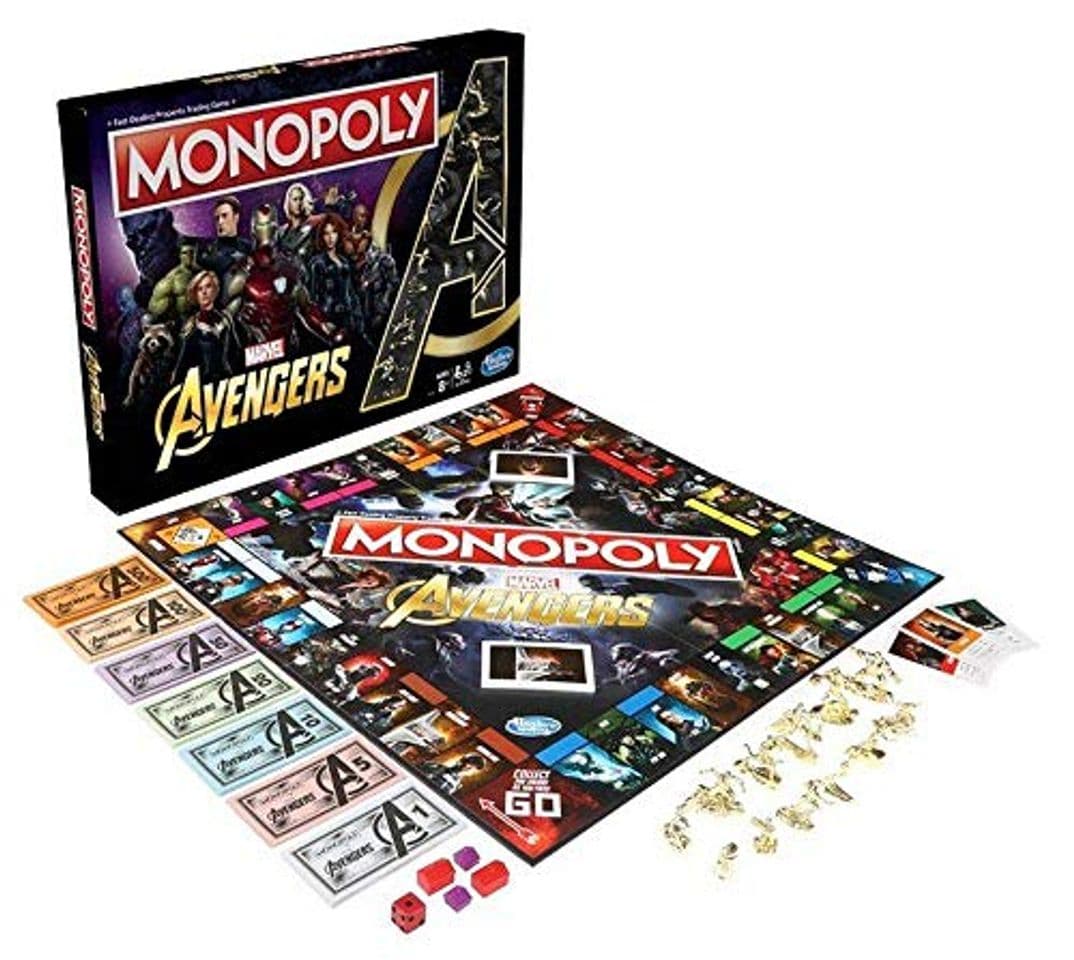 Product Hasbro Monopoly Avengers, Multicolor, única (5.01099E