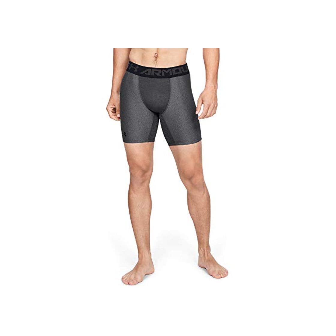 Fashion Under Armour Heatgear Armour 2.0 Comp Shorts Pantalón Corto, Hombre, Gris