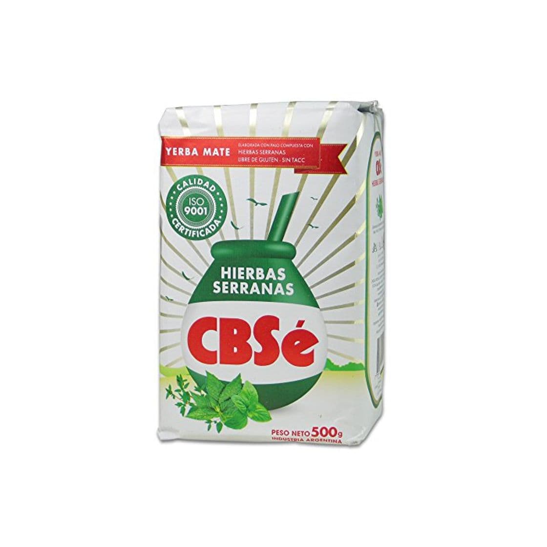 Product Yerba mate CBSé Hierbas Serranas 500gr