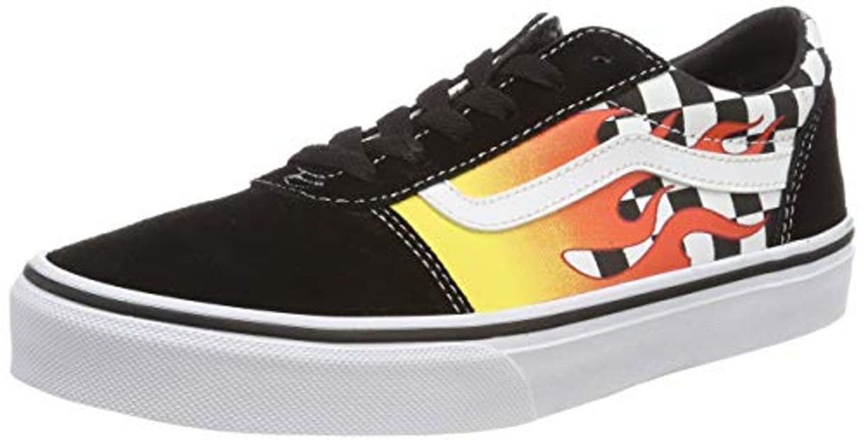 Fashion Vans Ward Suede/Canvas, Zapatillas Unisex Niños, Multicolor