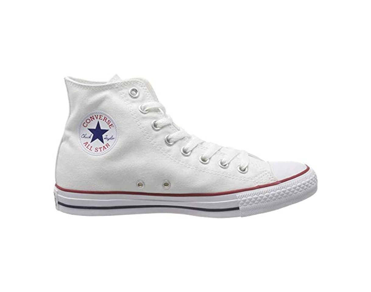 Fashion Converse Chuck Taylor Hi, Zapatillas Unisex, Blanco