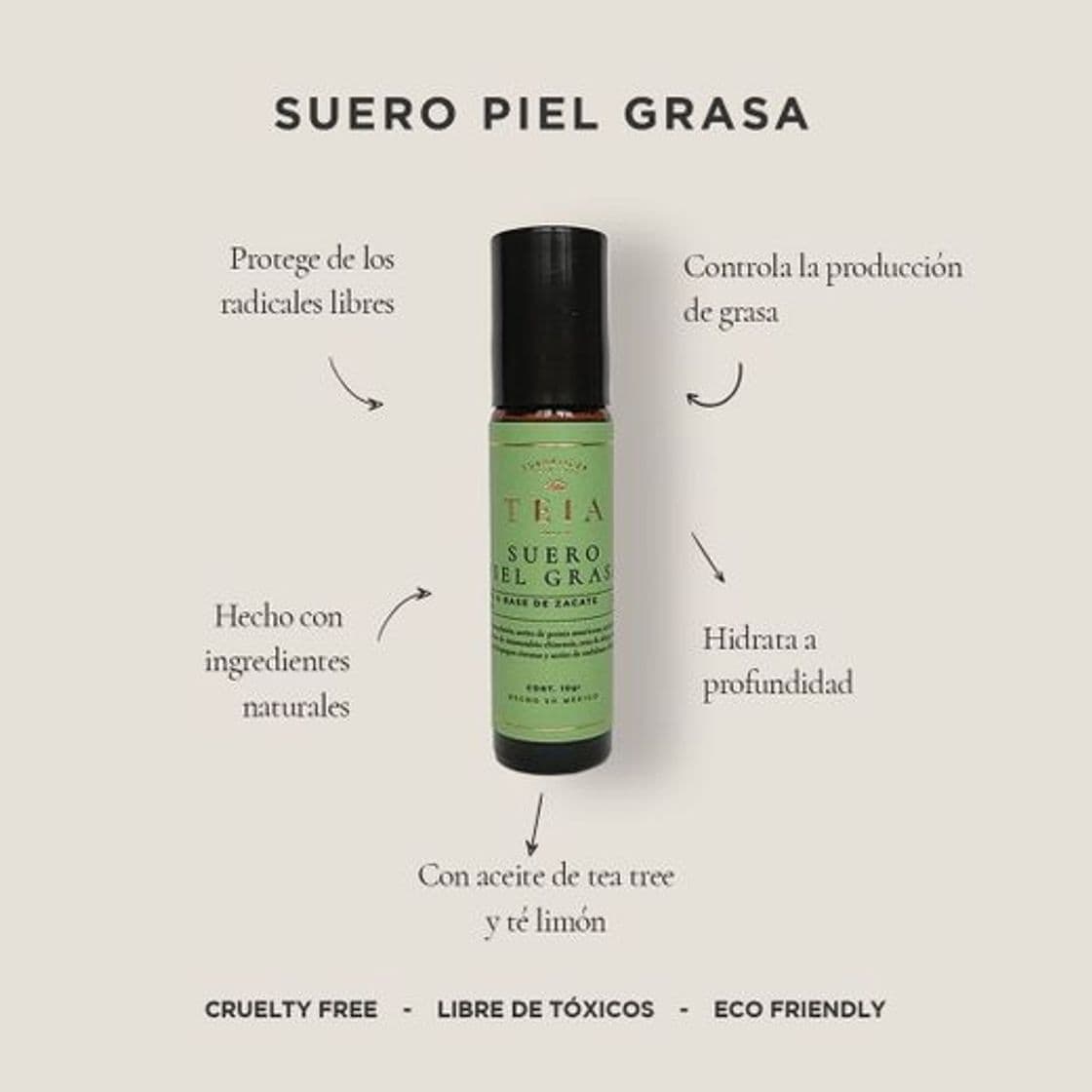 Moda Suero Piel Grasa - Teia Cosmeticos