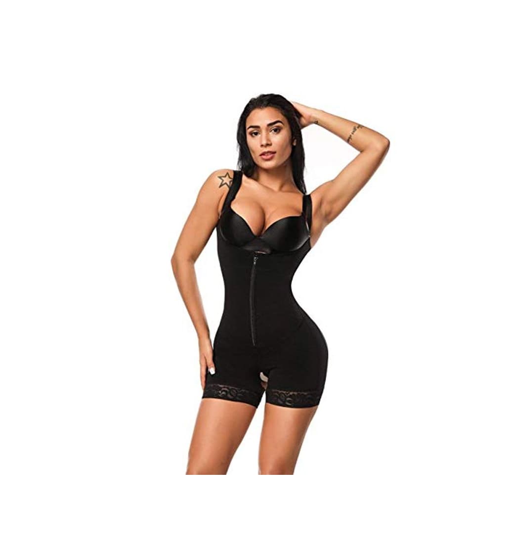 Moda Sweetlover Faja Reductora Adelgazante Braga Mujer Shapewear sin Costura Corsé de Cintura