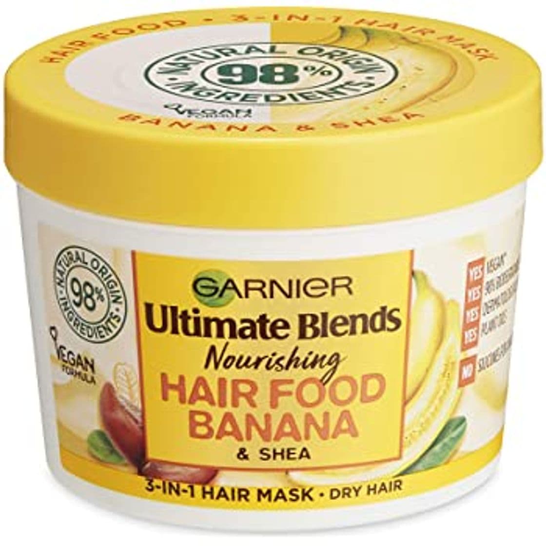 Beauty Garnier Fructis Hair Food Mascarilla Capilar Aloe Hidratante Pelo Normal - 3