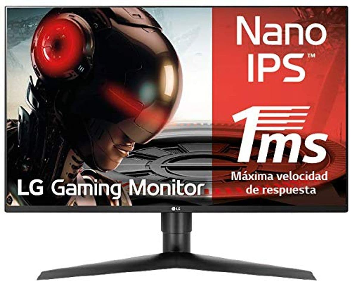 Electronic LG 27GL850-B - Monitor Gaming QHD de 68.6 cm/27", con Panel NanoIPS