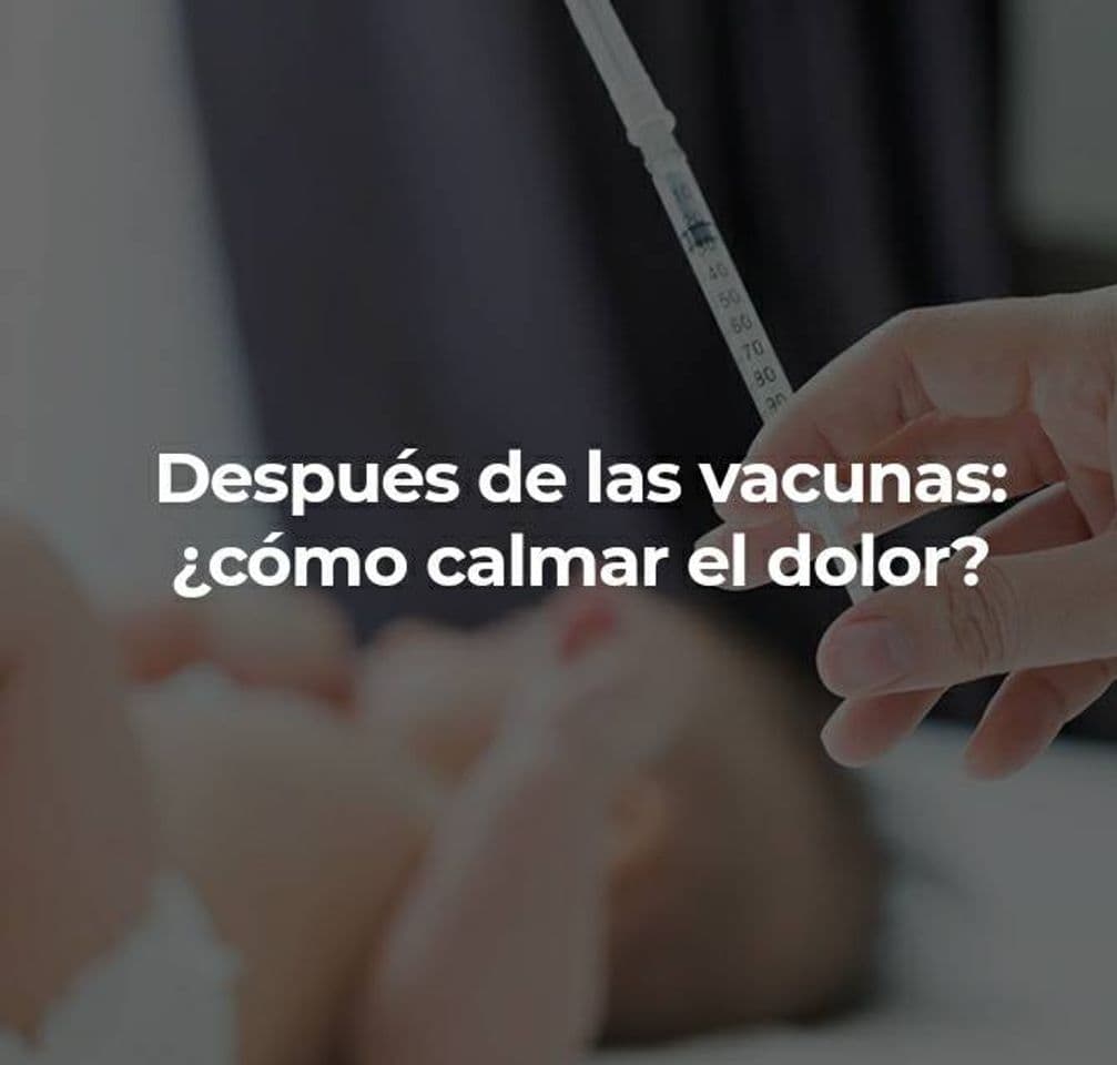 Moda Después de las vacunas:¿cómo calmar el dolor? Consejos y más