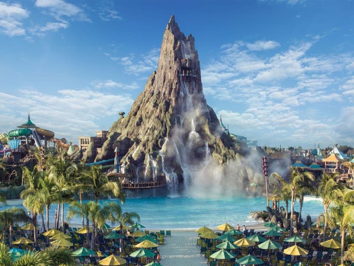 Lugar Volcano Bay