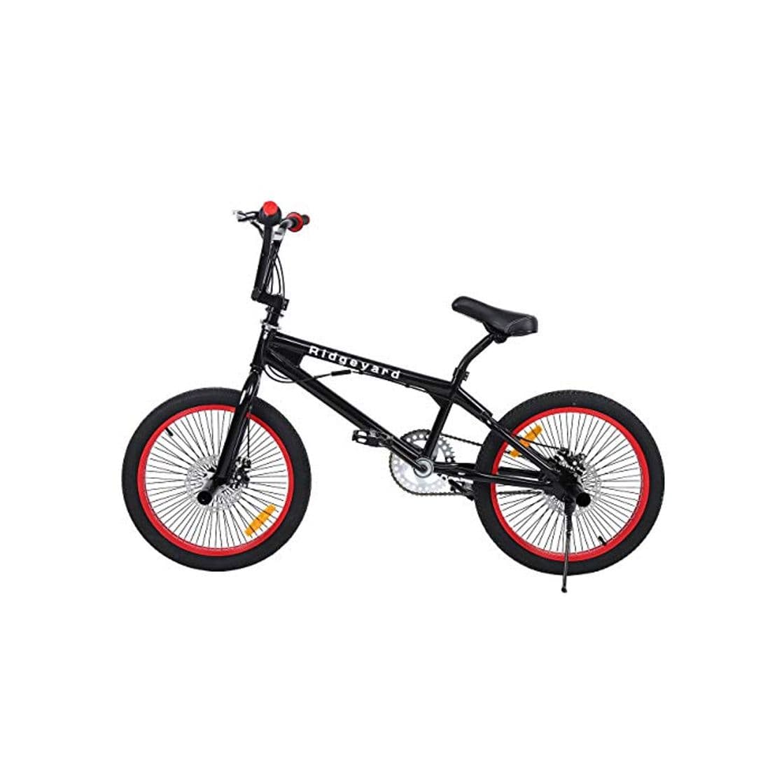 Producto Ridgeyard Bicicleta BMX Free-style 20 pulgadas Rotor 360 ° bmx bikes (Negro