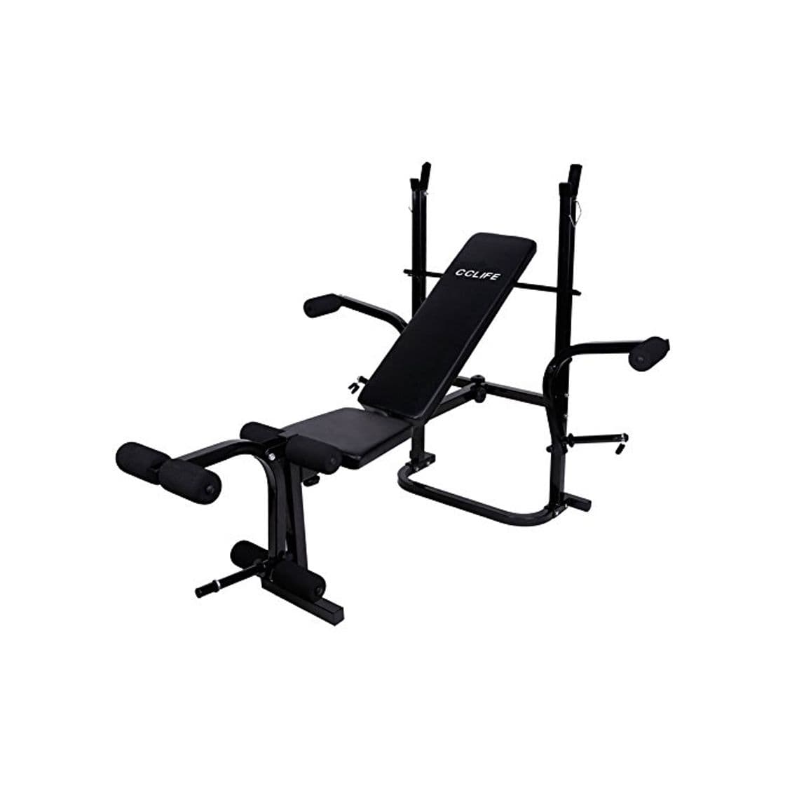 Product CCLIFE Banco musculacion multifuncion Plegable Banco Press Banco Ejercicios multifuncion