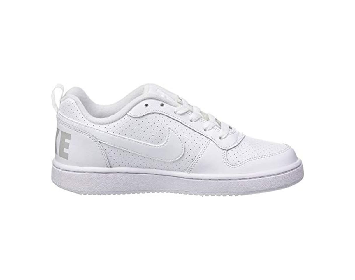 Fashion Nike Court Borough Low 2, Zapatillas de Baloncesto para Niños, Blanco