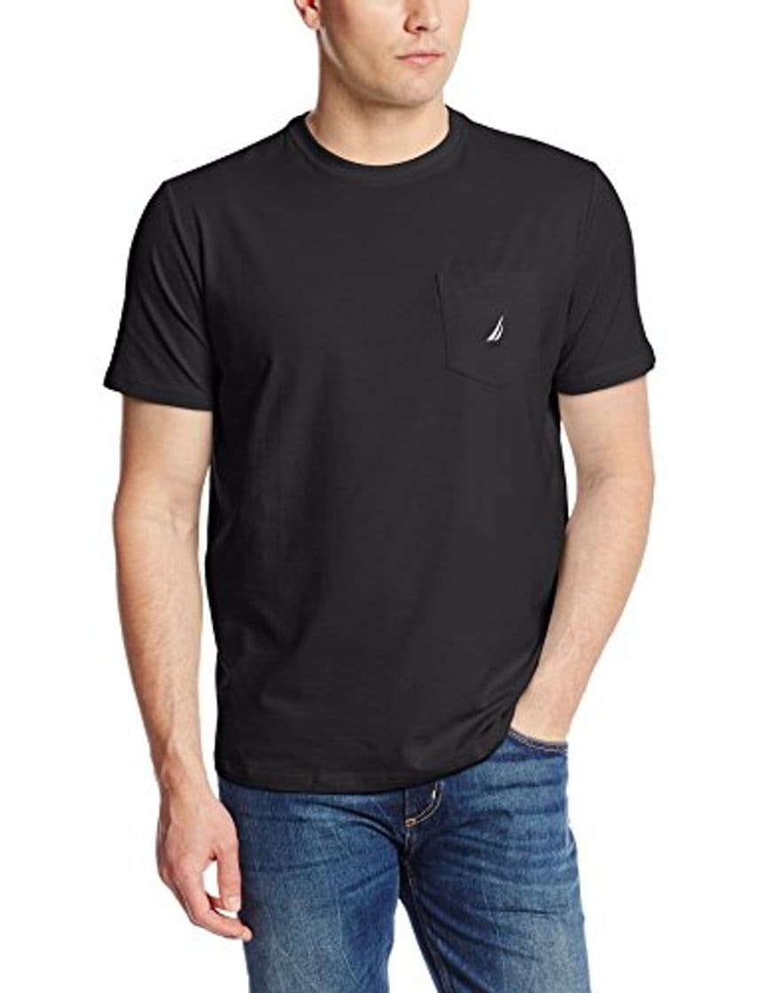 Moda Nautica V41050 Camiseta, Negro