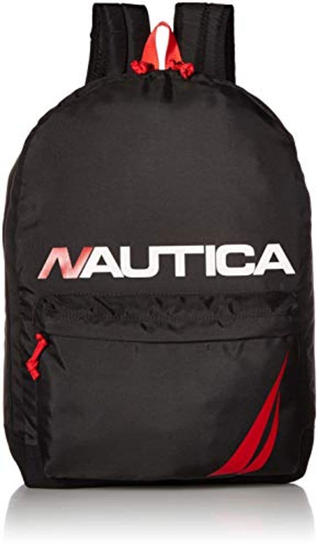 Moda Nautica Men's Polyester Lightweight Backpack with Padded Laptop Sleeve