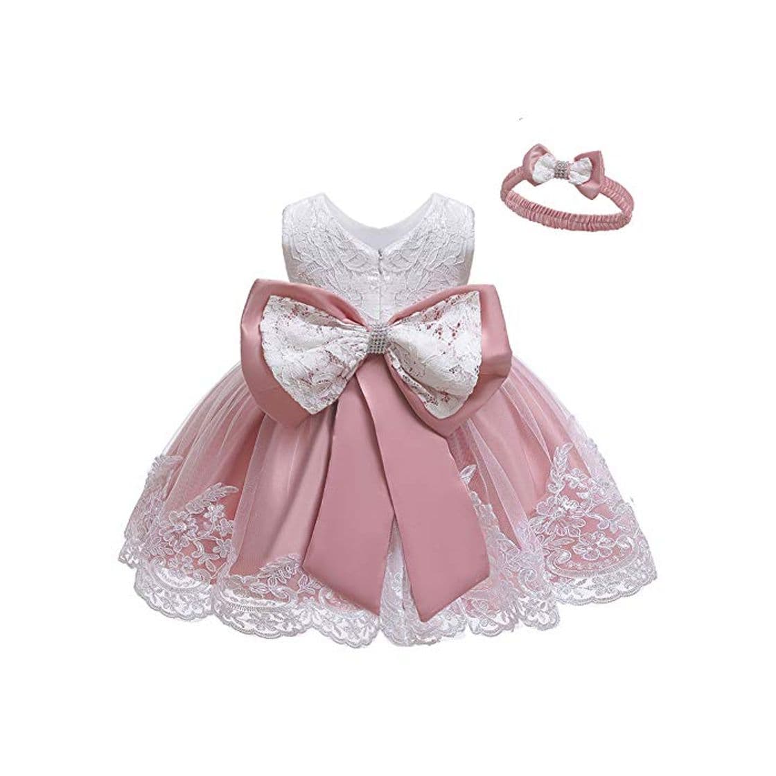 Product LZH Bebé Infantil Niñas Vestido de Bautizo de Cumpleaños Bautismo Vestido de Banquete de Boda