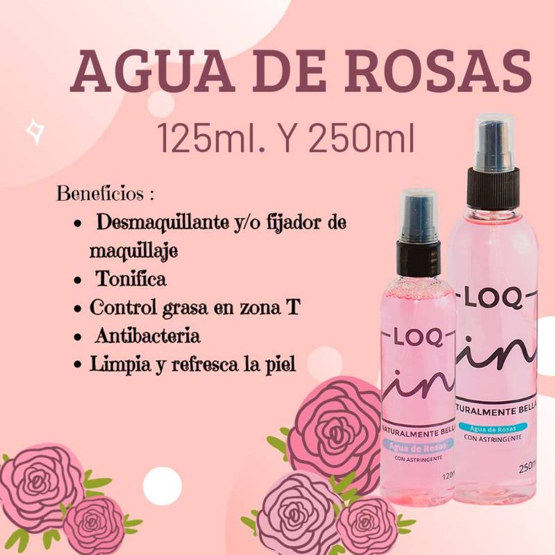 Product Agua de rosas loq