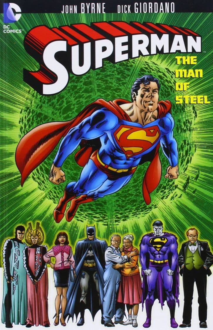 Book SUPERMAN THE MAN OF STEEL HC 01