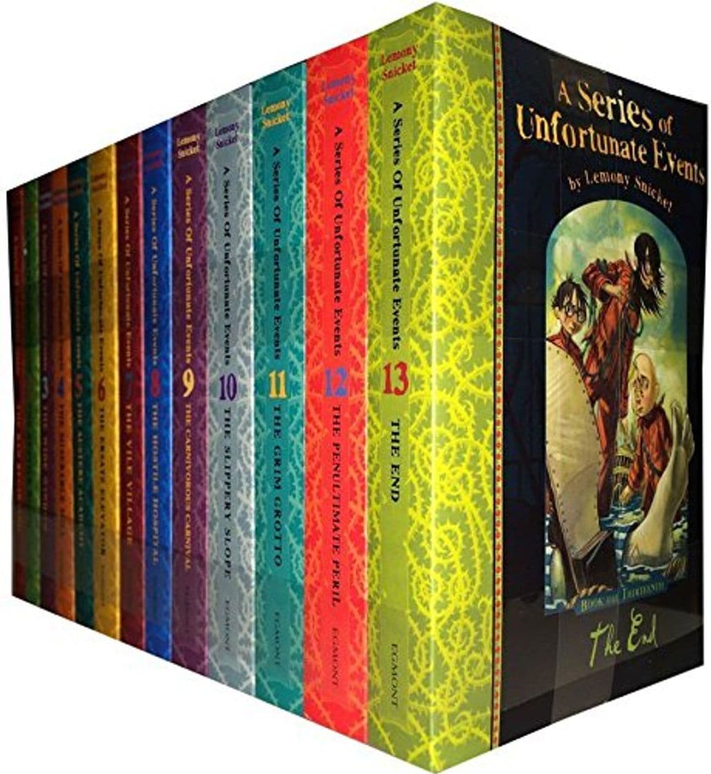 Book A Series of Unfortunate Events Collection 13 Books Set Pack RRPÂ£71.88 Bad