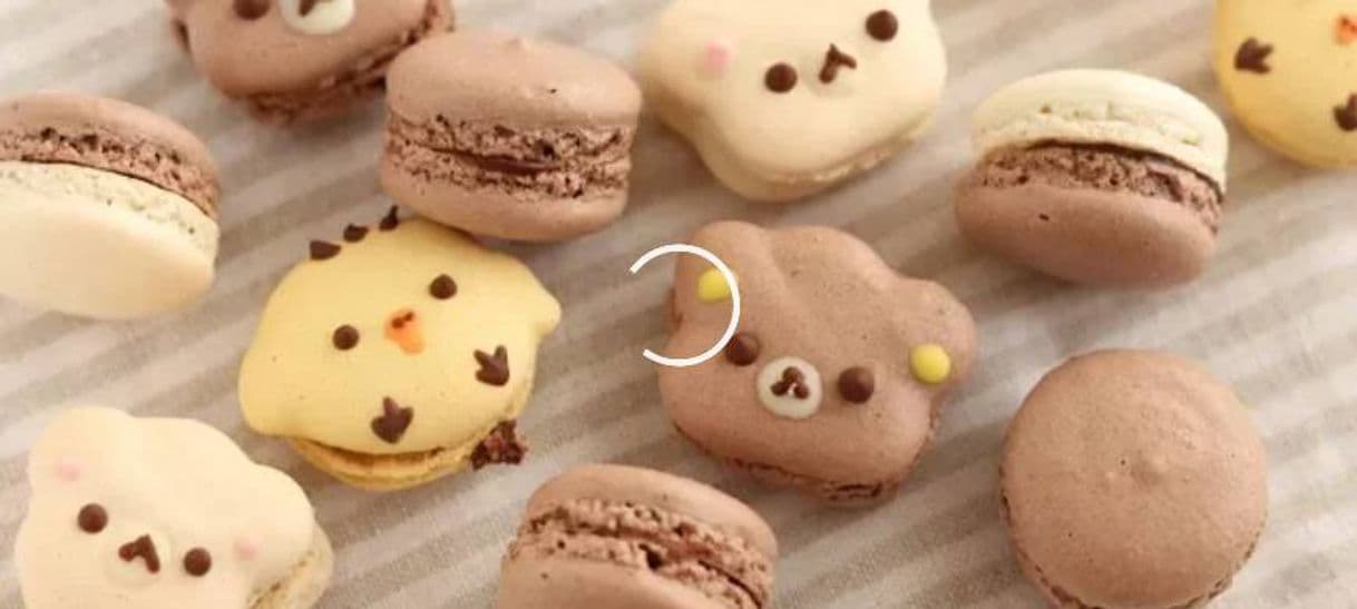 Fashion Rilakkuma Chocolate French Macarons｜HidaMari Cooking ...