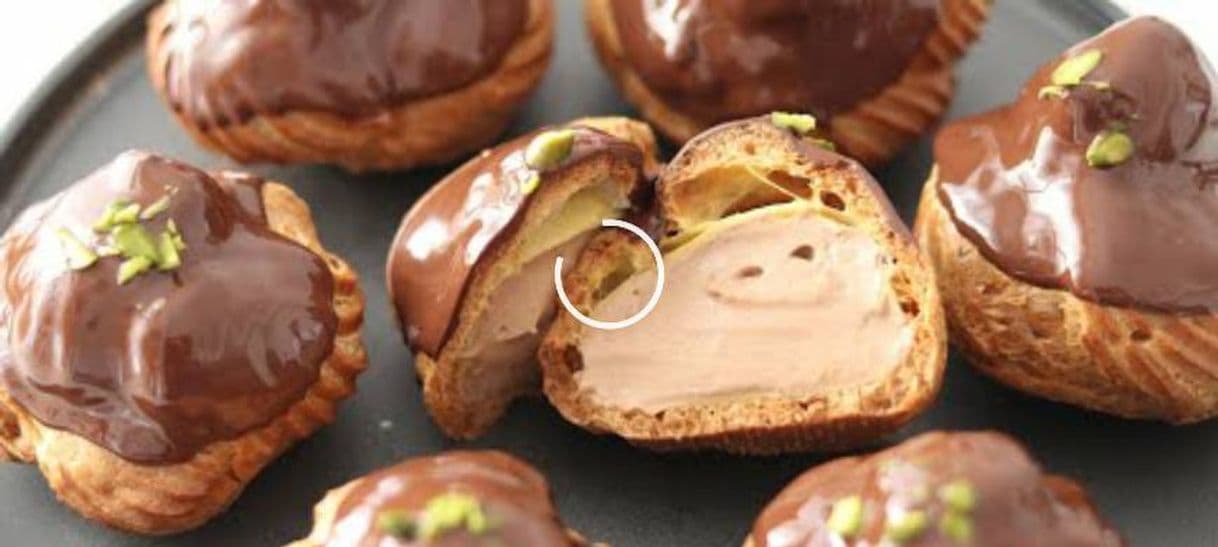 Fashion チョコレート・シュークリームの作り方 Chocolate Cream Puff ...