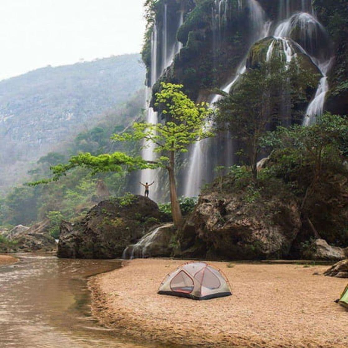 Lugar Cañón Río La Venta, cascada El Aguacero