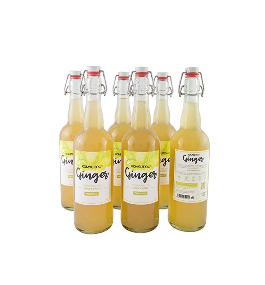 Producto KOMBUTXA TE KOMBUCHA BEBIDA ECOLOGICA - 6x750ml te fermentado bio organic tea