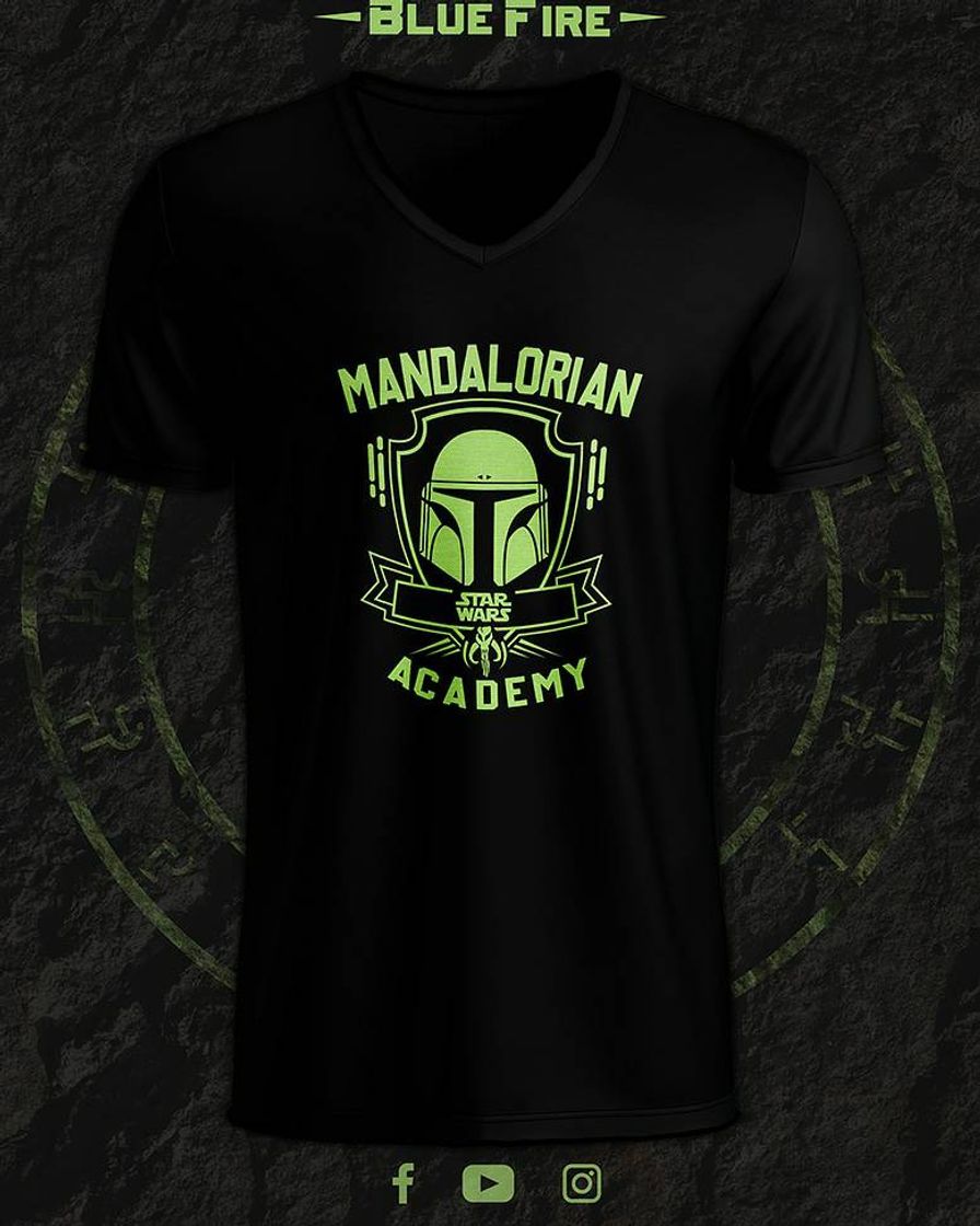 Product Playera StarWars Mandalorian brilla en la oscuridad