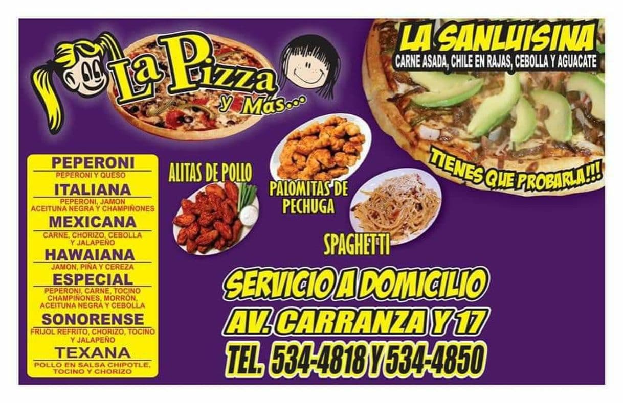 Restaurants La Pizza y Mas