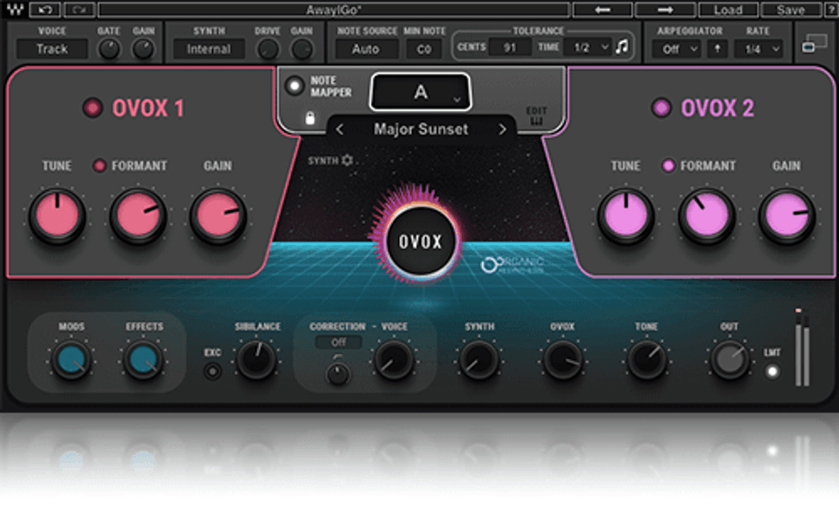 Producto OVox Vocal ReSynthesis